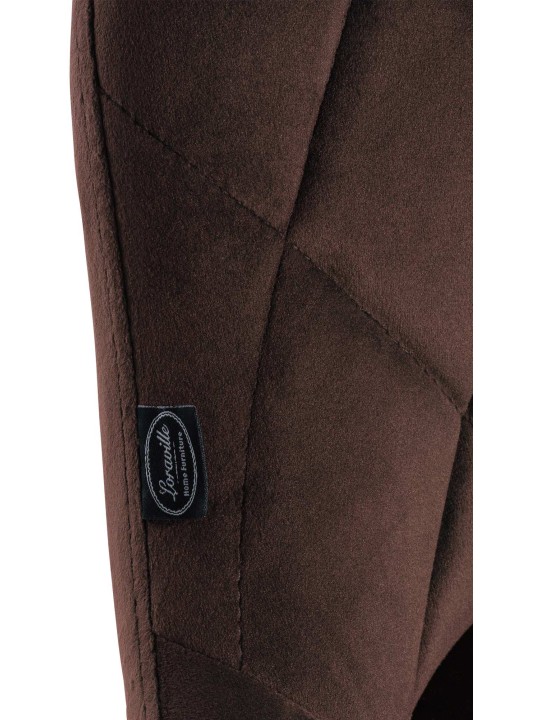 Baarijakkara Lazio samettikromi, ruskea