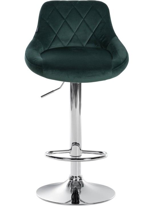 Baarijakkara Lazio samettikromi, tummanvihreä