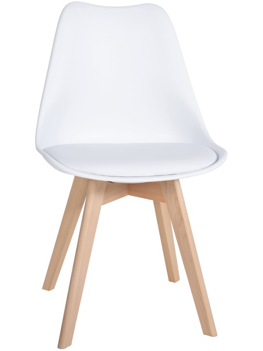 6 Ramsey-ruokailutuolin setti, valkoinen