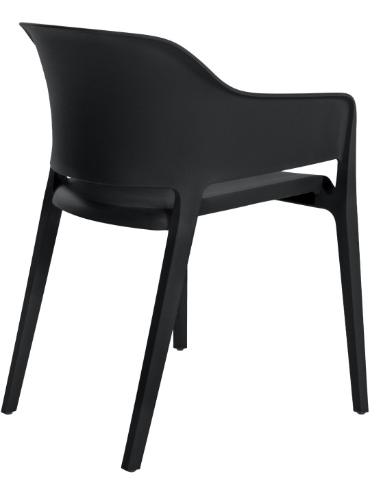 2 pinoavan tuolin sarja Puebla, musta