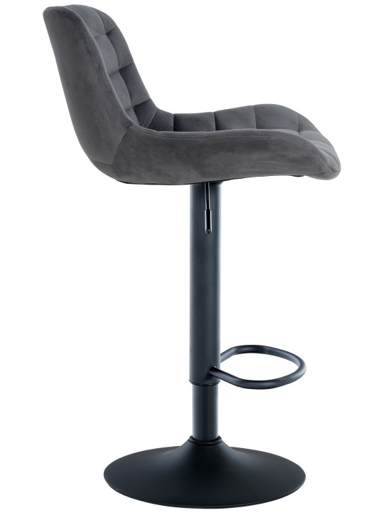 Baarijakkara Tover samettia, tummanharmaa Baarijakkara Tover samettia, tummanharmaa