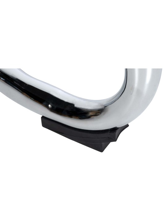 2 vierailijatuolin setti Denny, kromi