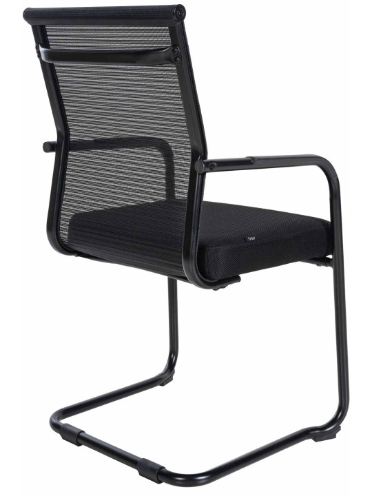 2 vierailijatuolin setti Denny, musta 2 vierailijatuolin setti Denny, musta