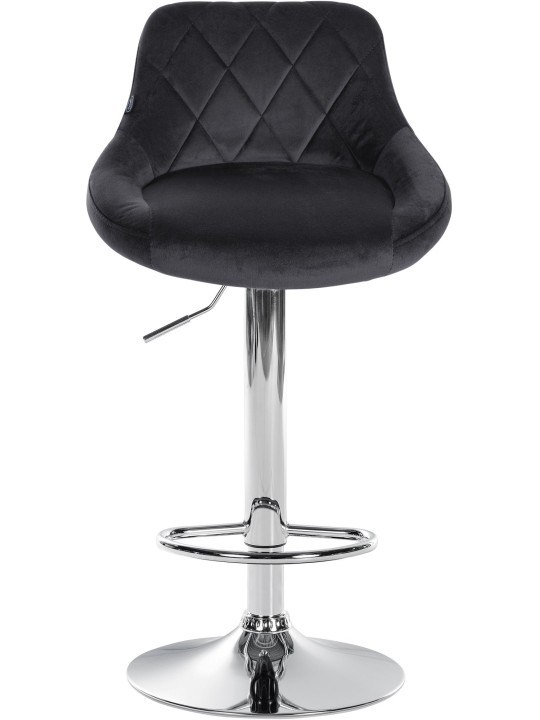 Baarijakkara Lazio samettikromi, tummanharmaa