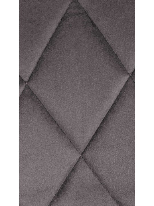 Baarijakkara Lazio samettikromi, harmaa