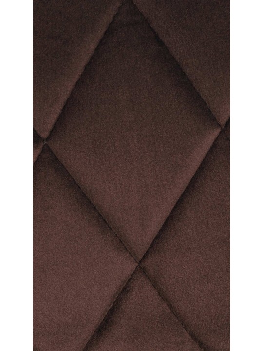 Baarijakkara Lazio samettikromi, ruskea