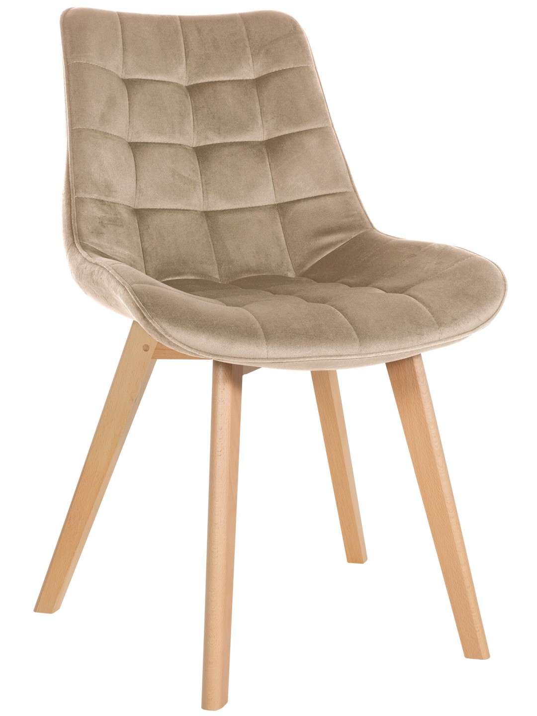 Brook samettituoli, ruskea