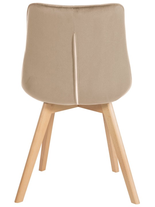 Brook samettituoli, ruskea