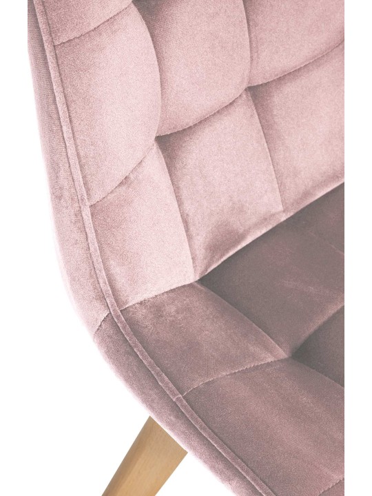 Brook samettituoli, pinkki