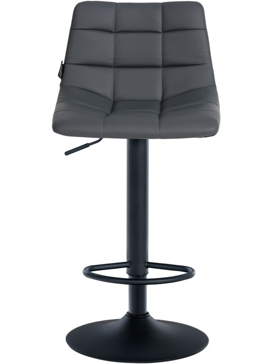 2 baarituolia Jerry keinonahkaa, harmaa 2 baarituolia Jerry keinonahkaa, harmaa