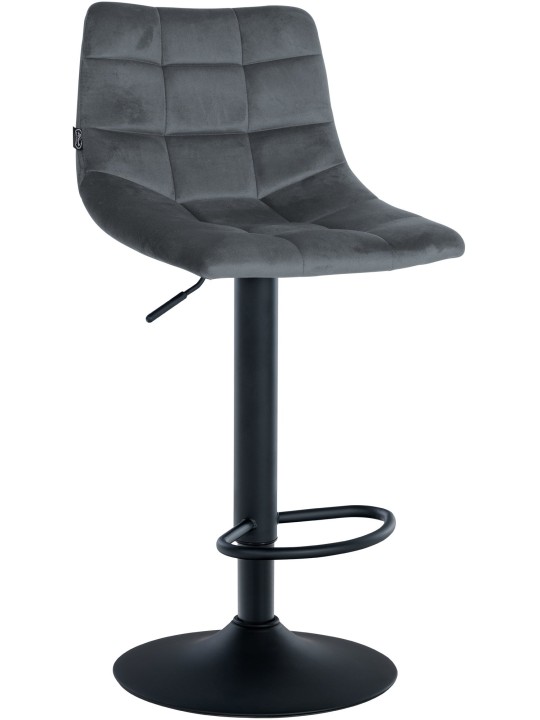 2 baarijakkaran setti Jerry velvet, tummanharmaa