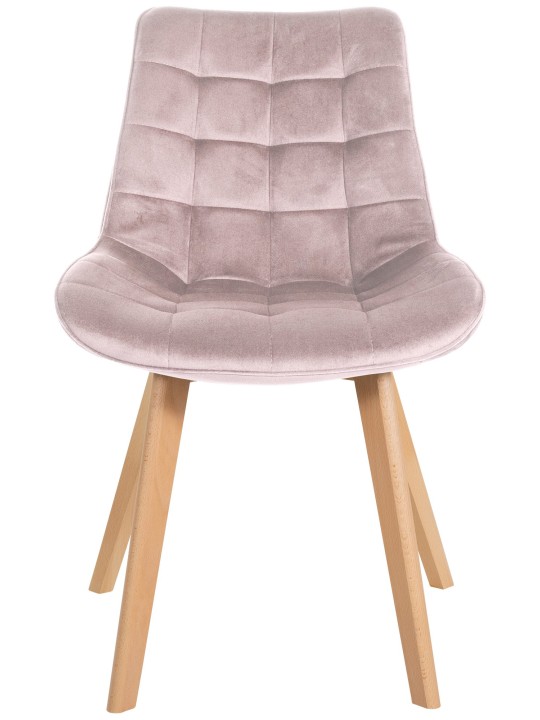 2 tuolin setti Brook velvet, pinkki 2 tuolin setti Brook velvet, pinkki