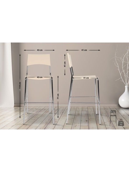 Baarijakkara Genoa, kermanvärinen