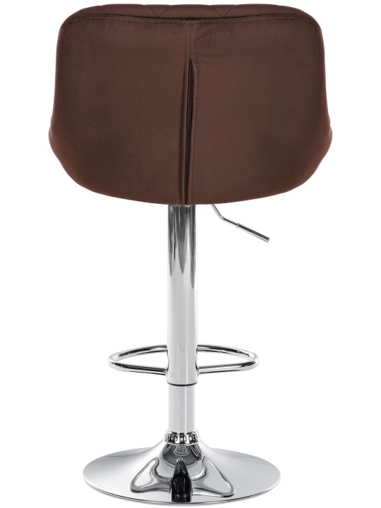 2 baarijakkaran sarja Lazio samettikromi, ruskea