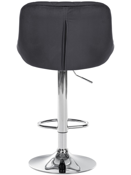 2 baarijakkaran sarja Lazio samettikromi, tummanharmaa