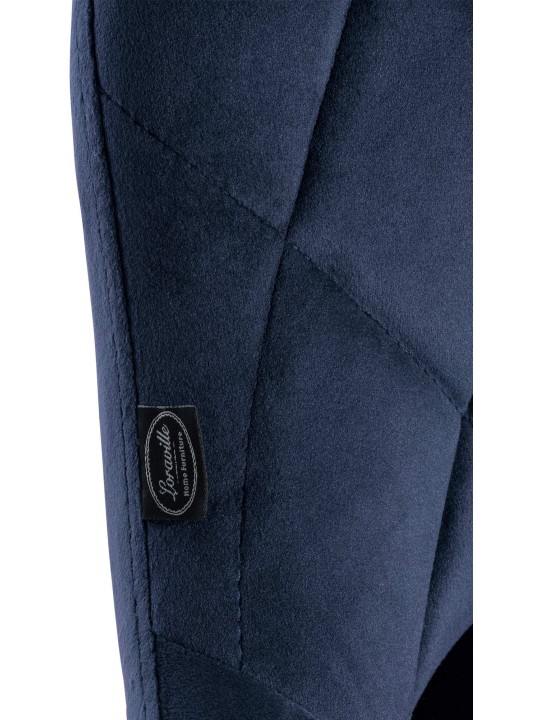 2 baarijakkaran setti Lazio velvet, sininen