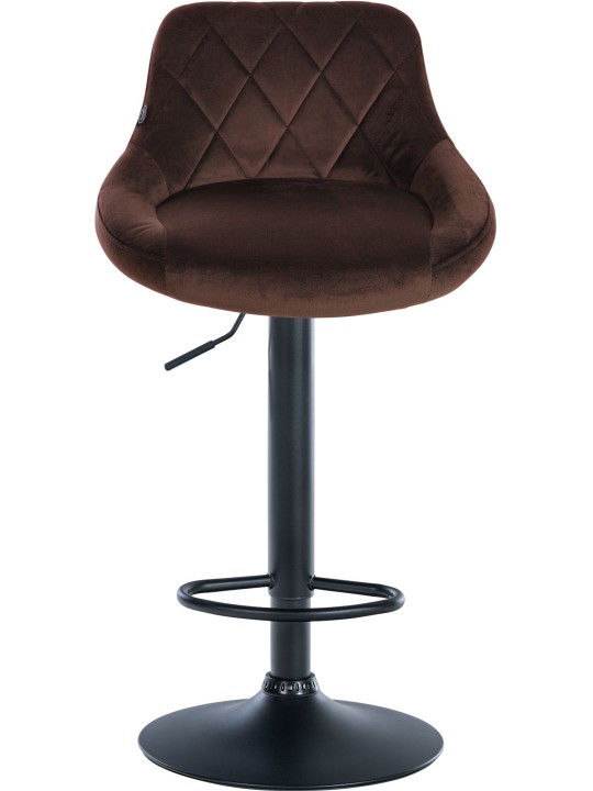 2 baarijakkaran setti Lazio velvet, ruskea