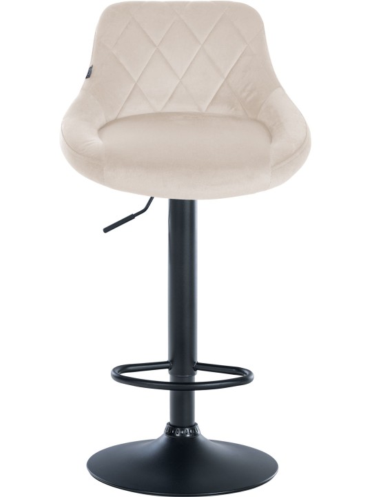 2 baarijakkaran setti Lazio velvet, kermanvärinen