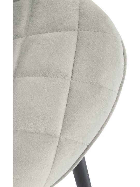 4 tuolin setti Springs Velvet, kermanvärinen