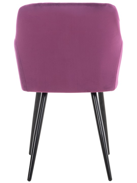 Shila samettinen ruokatuoli, liila