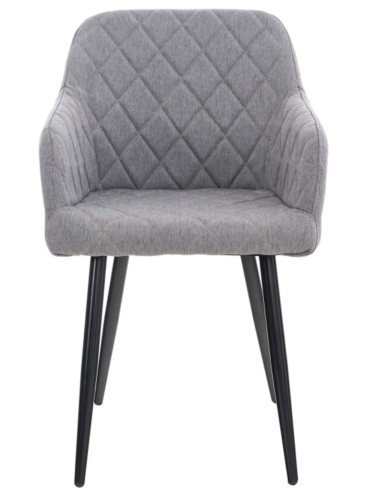 Sarja 2 ruokasalin tuolia Shila kangas, harmaa