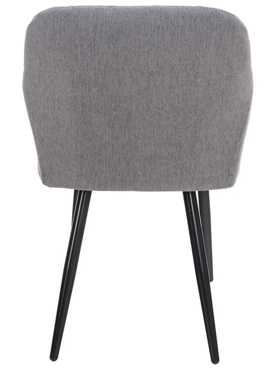 Sarja 2 ruokasalin tuolia Shila kangas, harmaa