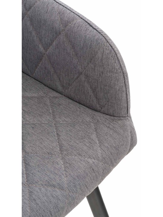 Sarja 2 ruokasalin tuolia Shila kangas, harmaa