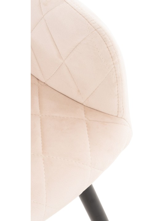 Sarja 2 ruokasalin tuolia Shila velvet, beige Sarja 2 ruokasalin tuolia Shila velvet, beige