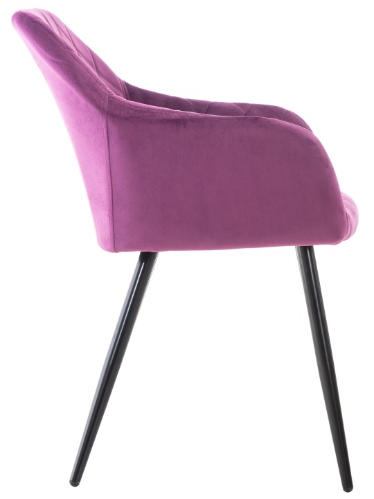 Sarja 2 ruokasalin tuolia Shila velvet, liila Sarja 2 ruokasalin tuolia Shila velvet, liila