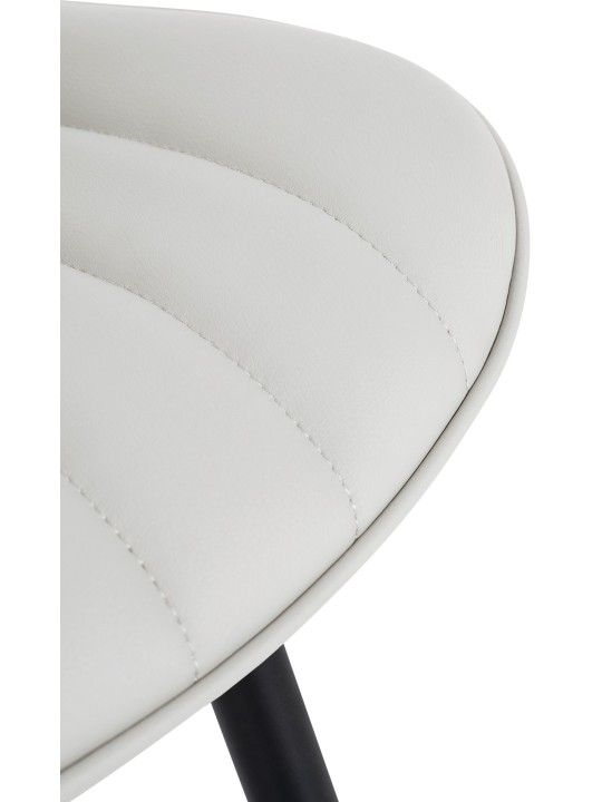 2 tuolin sarja Largo keinonahkaa, valkoinen