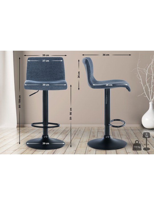 Baarijakkara Branford kangas, sininen Baarijakkara Branford kangas, sininen