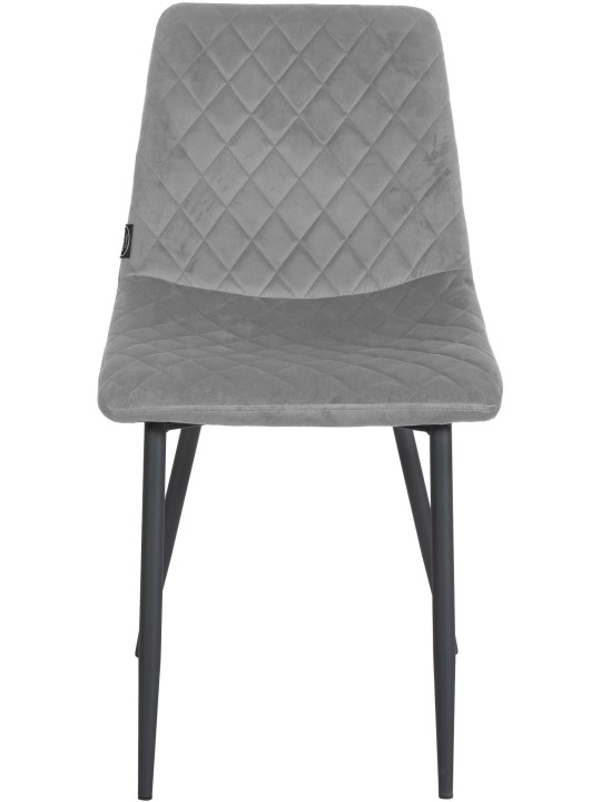 4 tuolin setti Telde velvet, harmaa 4 tuolin setti Telde velvet, harmaa