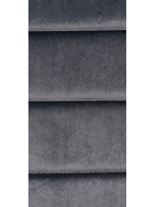 6 ruokapöydän tuolin sarja Mayfair samettia, harmaa