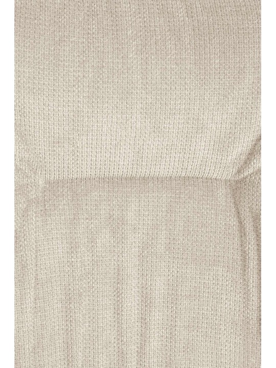 Jules kangas ruokapöydän tuoli, kermanvärinen