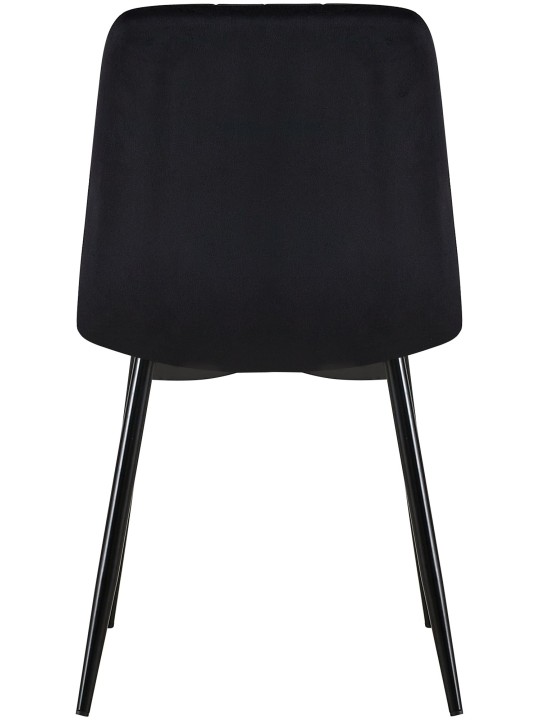 Dijon samettituoli, musta