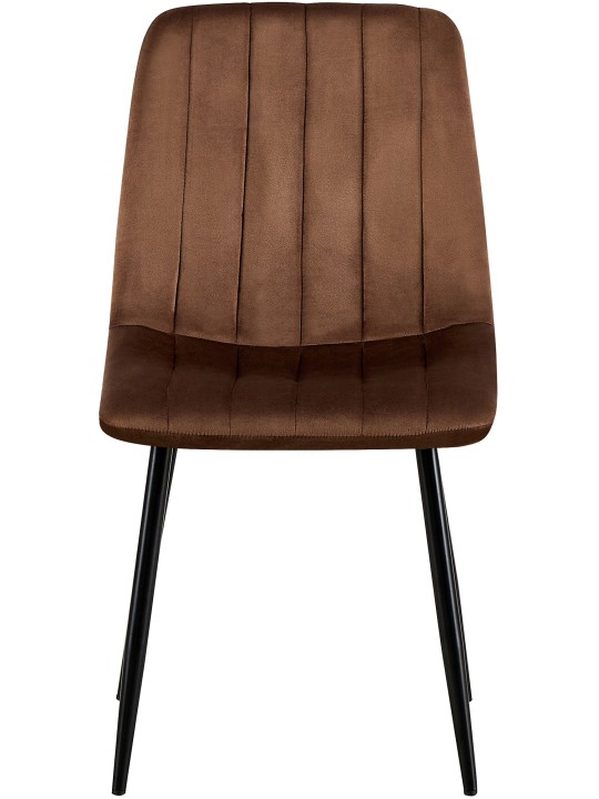 Dijon samettituoli, ruskea Dijon samettituoli, ruskea