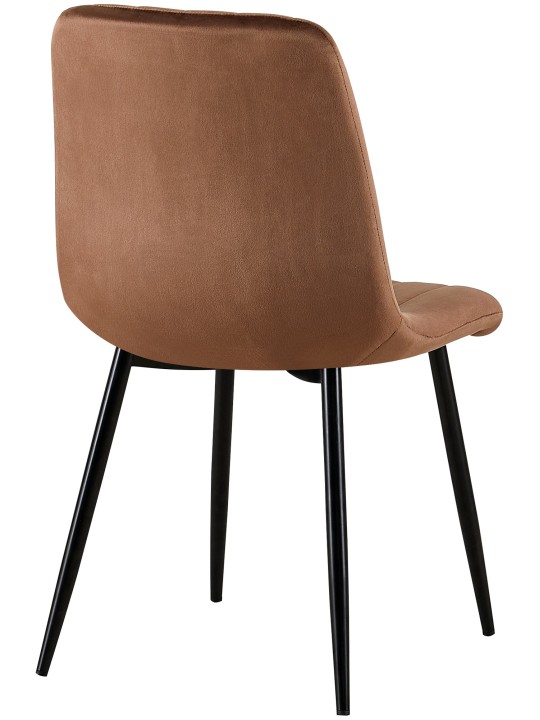 Dijon samettituoli, ruskea Dijon samettituoli, ruskea