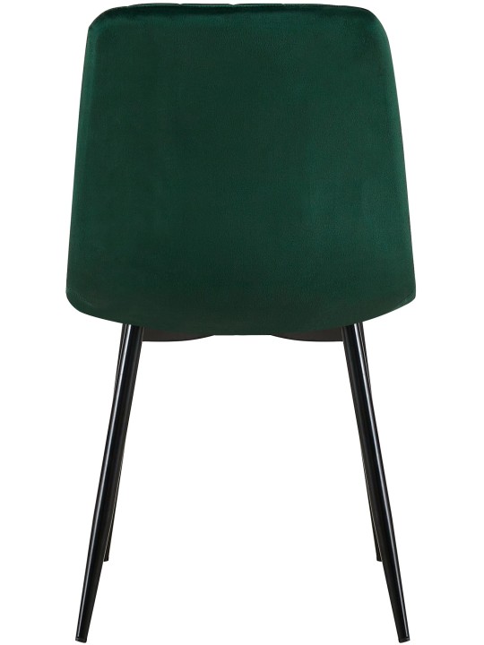 4 tuolin setti Dijon velvet, vihreä