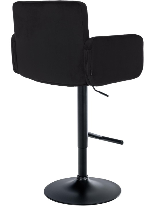 Baarijakkara Los Angeles samettia, musta