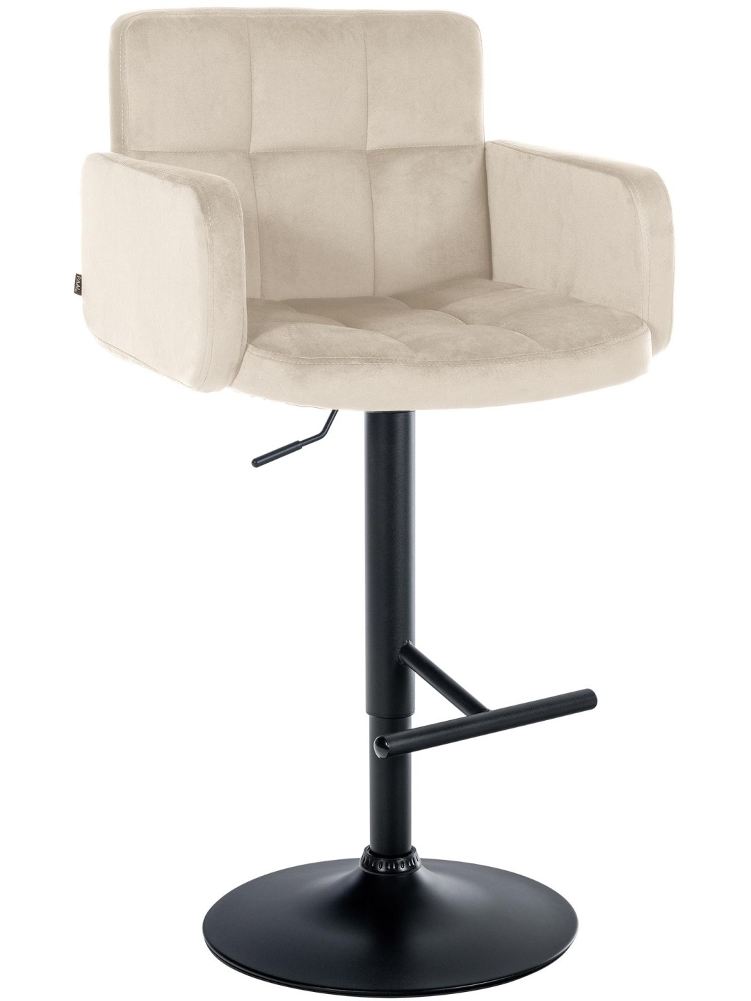 Baarijakkara Los Angeles samettia, kermanvärinen