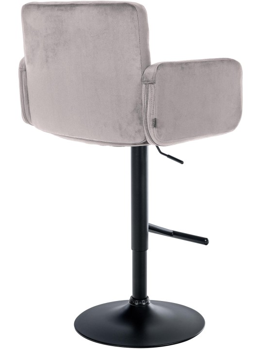 Baarijakkara Los Angeles samettia, harmaa