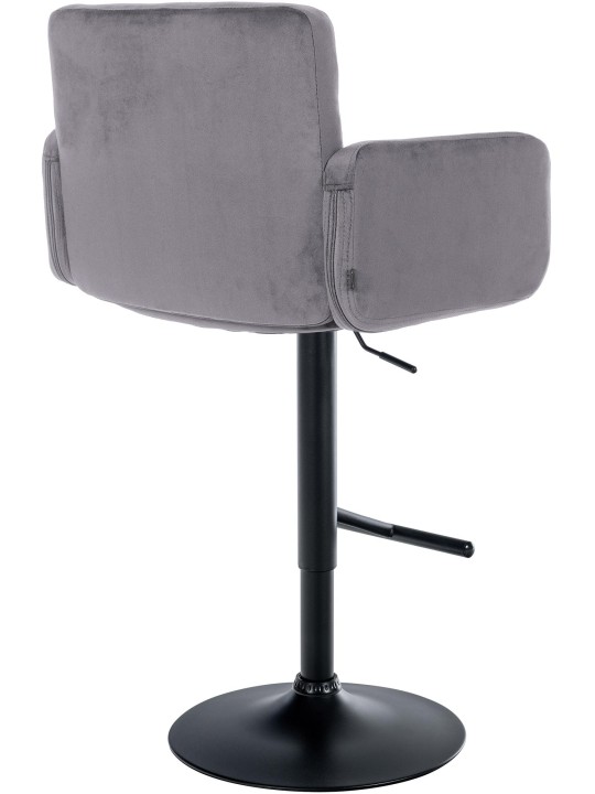 Baarijakkara Los Angeles samettia, tummanharmaa