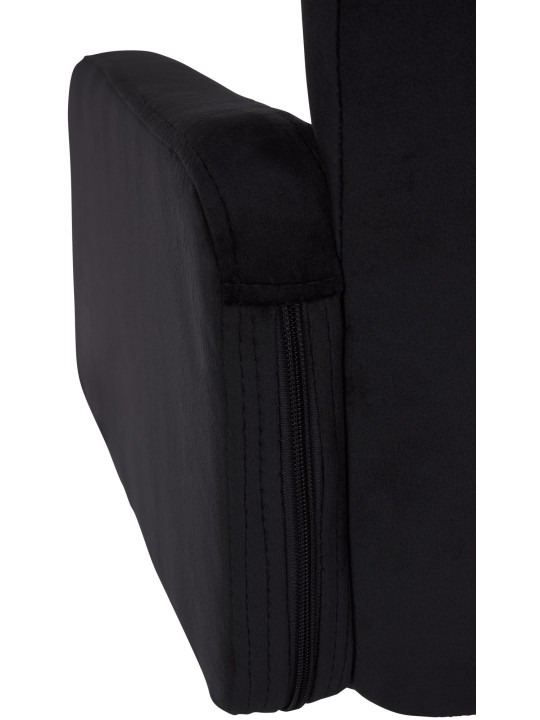 Baarijakkara Los Angeles samettikromi, musta Baarijakkara Los Angeles samettikromi, musta