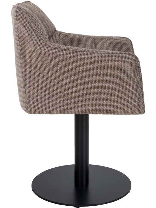 Lepotuoli Damaso kangasta, terraruskea Lepotuoli Damaso kangasta, terraruskea