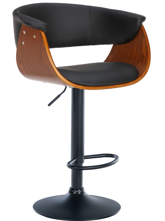 2 baarijakkaran setti Vestal keinonahkaa, pähkinä/musta