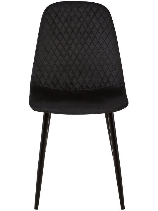 Giverny samettituoli, musta