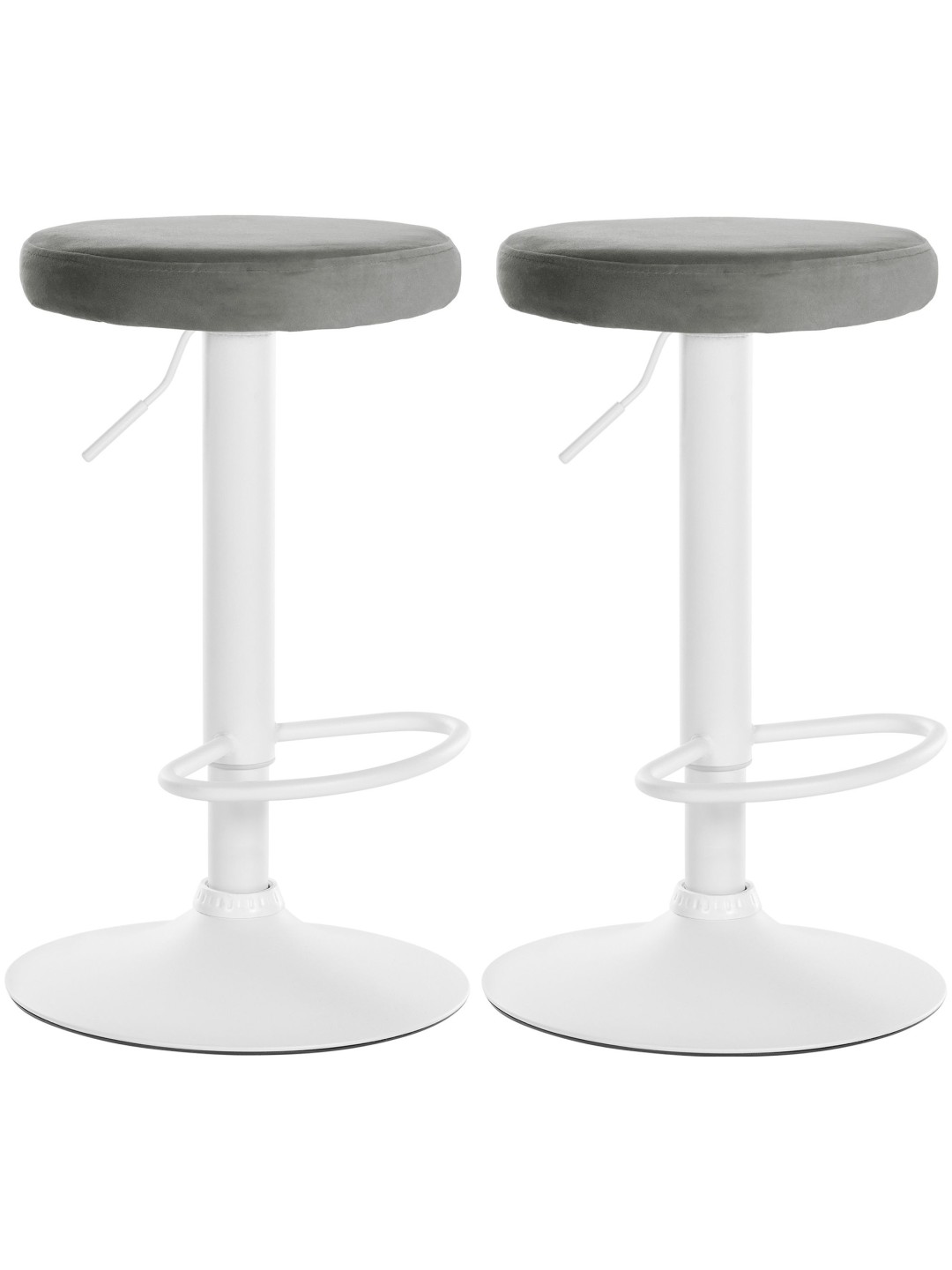 2 baarijakkaran setti Ponte velvet, harmaa