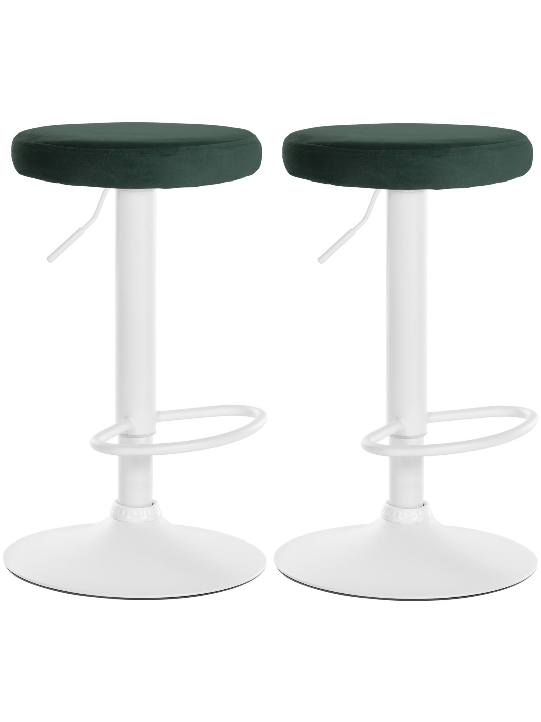2 baarijakkaran setti Ponte velvet, vihreä
