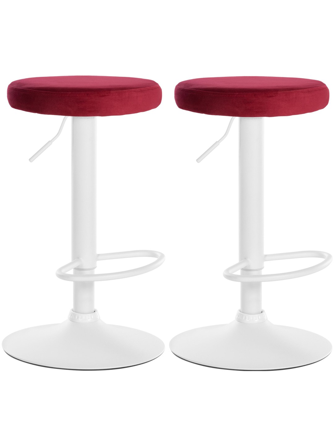 2 baarijakkaran setti Ponte velvet, punainen