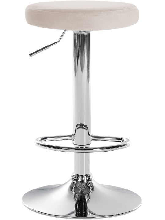 2 baarijakkaran setti Ponte samettikromi, kermanvärinen